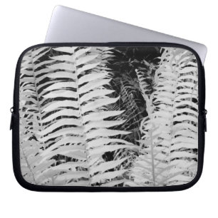 Wild giant leather fern, Florida, USA. Laptop Sleeve