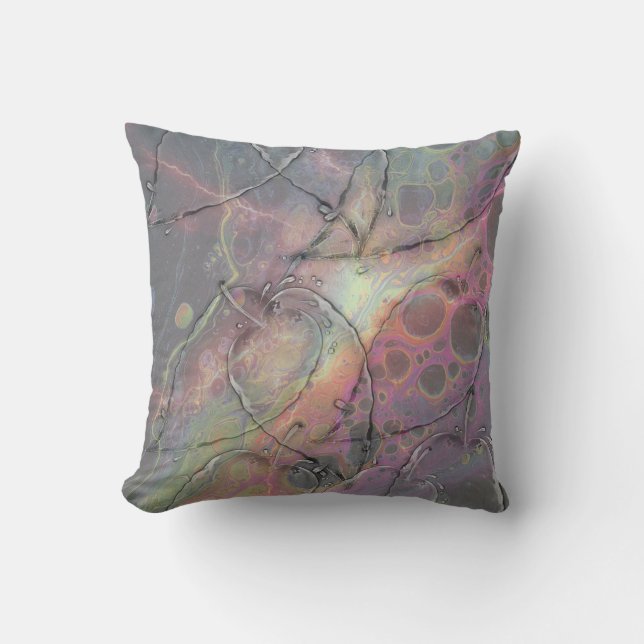 Wild Glass leaves art Cushion (Front)