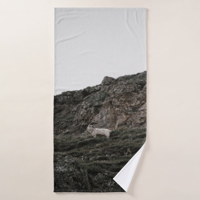 WILD GOAT BATH TOWEL (Bath Towel)