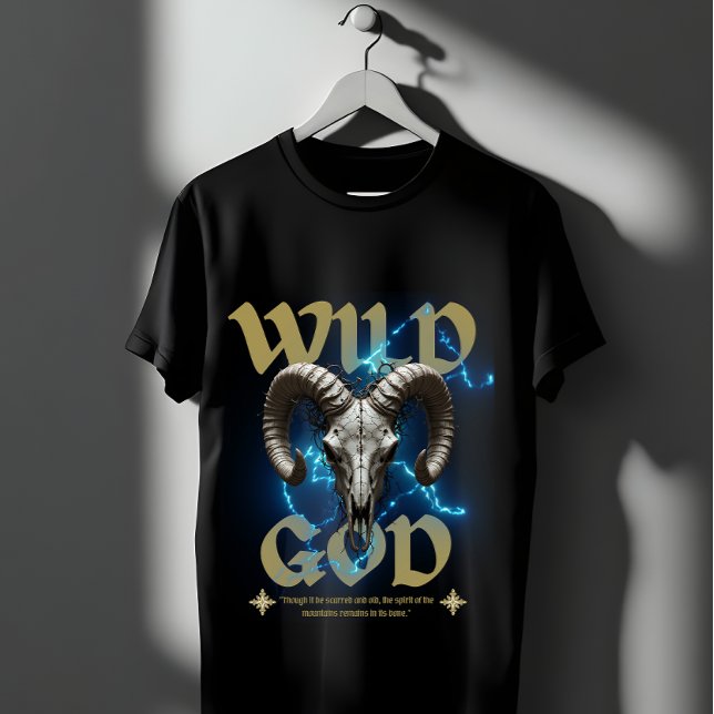 Wild God T-Shirt (Creator Uploaded)