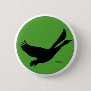 Wild Goose Button - Customise with your own text