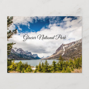 Wild Goose Island at Glacier National Park Postcard