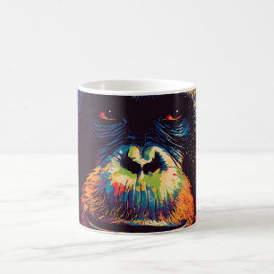 Wild Graffiti Urban Jungle Gorilla Coffee Mug