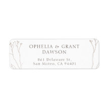 Wild Grass 30 Return Address Label Per Sheet