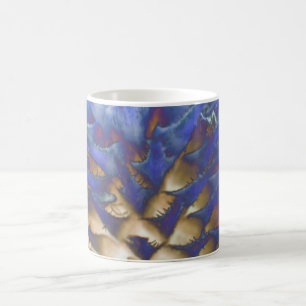Wild Grass Blue Flame Mug