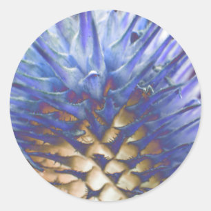 Wild Grass Blue Flame Sticker