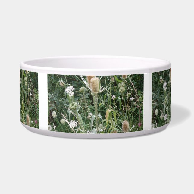 Wild Grasses Dog Bowl (Front)