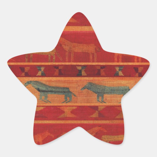 Wild Gypsy Mustangs Star Sticker (Front)