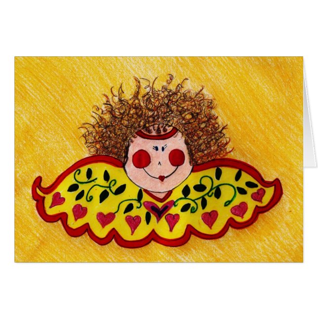 wild hair angel (Front Horizontal)