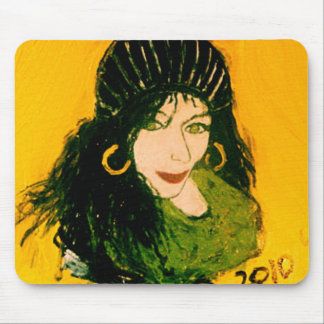 WILD HAIR AS RASTA MOUSE PAD