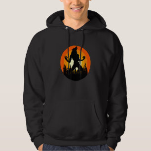 Wild Halloween Werewolf Novelty Graphic S Cool Des Hoodie