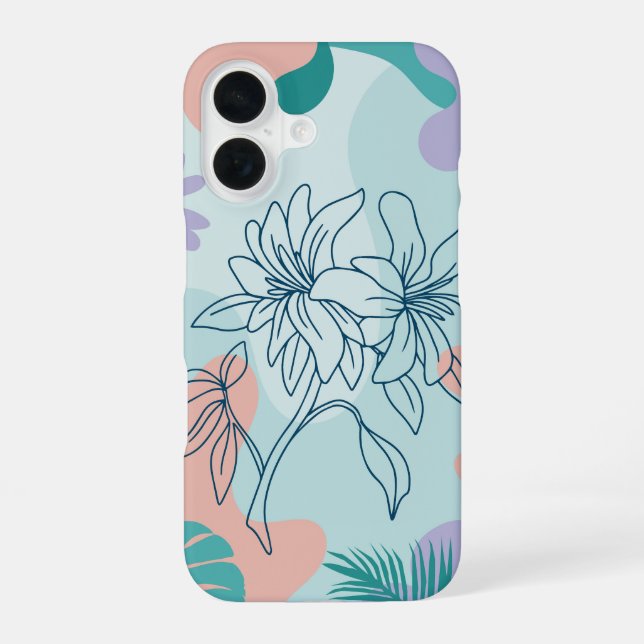 Wild Harmony iPhone 16 Case (Back)