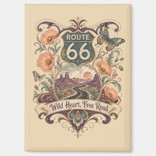 Wild Heart Desert Vista Keepsake Magnet