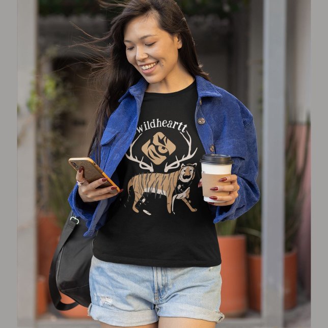 Wild Heart Tiger T-Shirt (Creator Uploaded)