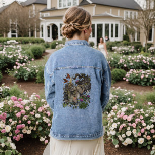 Wild Hearted Unicorn Denim Jacket
