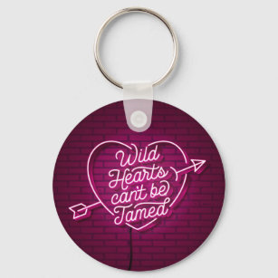 Wild Hearts can’t be Tamed Keychain