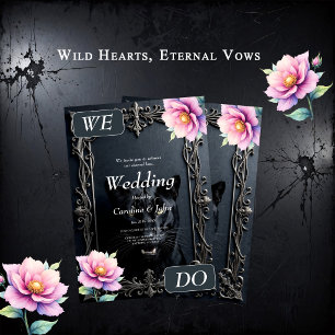 Wild Hearts, Eternal Vows. Invitation