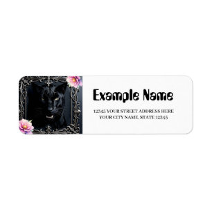 Wild Hearts, Eternal Vows. Return Address Label