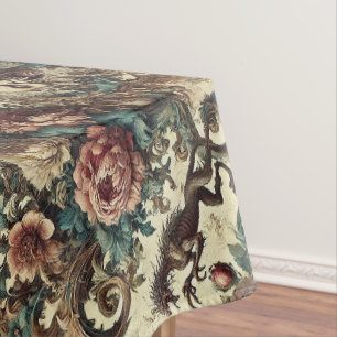 Wild Hearts & Gaunt Dogs – Gothic Large Pattern Tablecloth