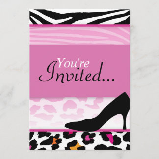 Wild Heel Invitation (Bachelorette or Birthday)