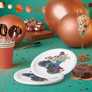 Wild Hog Paper Plate