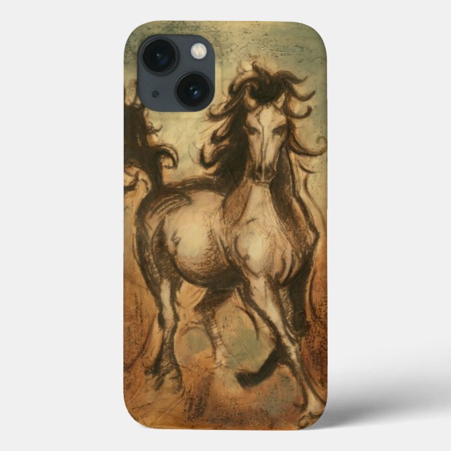 Wild Horse and Warm Colours Case-Mate iPhone Case (Back)