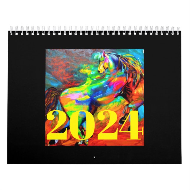 WILD HORSE designgood4you@by ART ELISA ELISA HOPP Calendar (Cover)