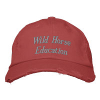 Wild Horse Education WHE Red & Silver