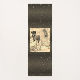 Wild Horse Foal with Stars Yoga Mat
