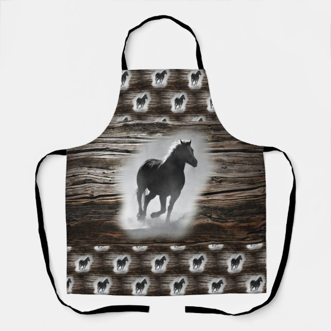 Wild Horse Galloping Apron (Front)