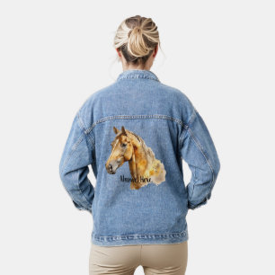 Wild Horse No. 3 Personalised Denim Jacket