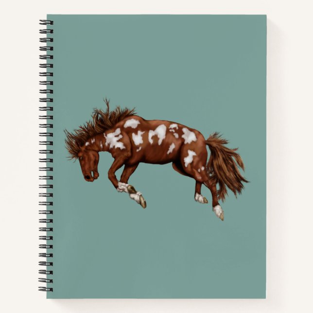 Wild horse  notebook (Front)