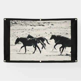 WILD HORSE OF UTAH Banner WITH GROMMETS