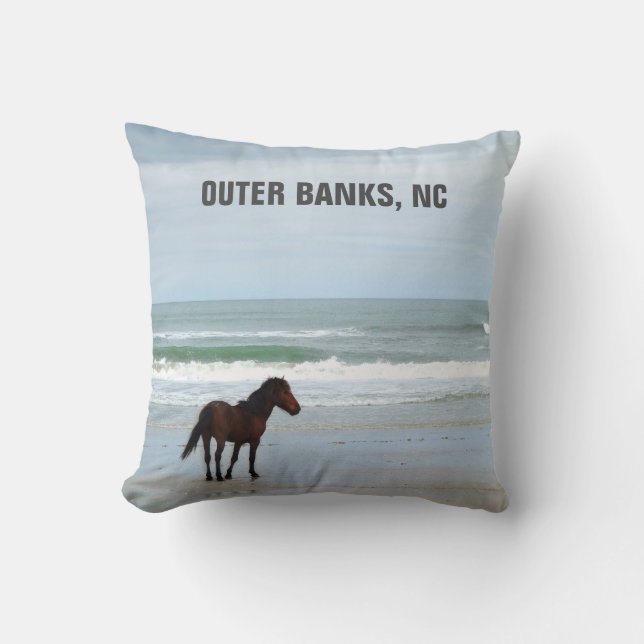Wild Horse Outer Banks OBX NC Corolla Cushion (Front)