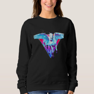 Wild Horse Retro Art Sweatshirt