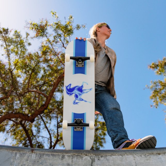 Wild Horse Skateboard - Blue (Outdoor 1)