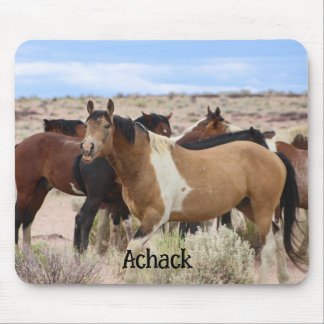 Wild horse smiles  mouse pad