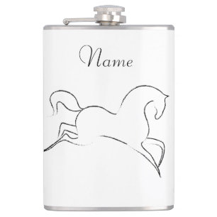 Wild Horse Thunder_Cove  Hip Flask