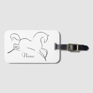 Wild Horse Thunder_Cove  Luggage Tag