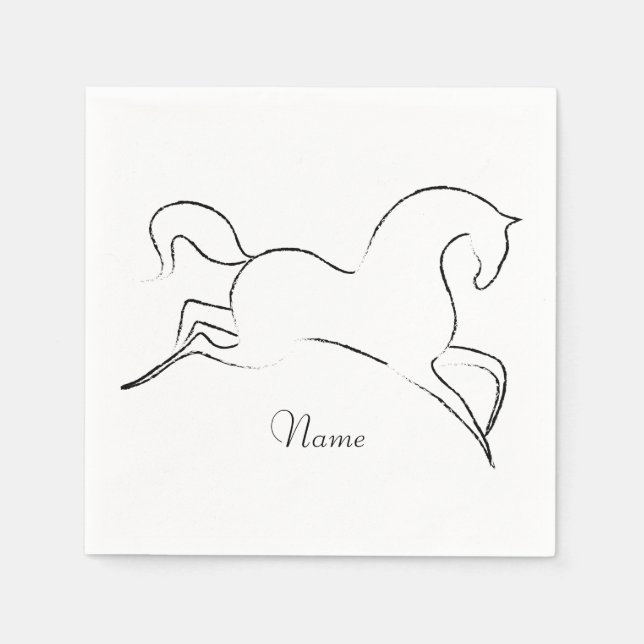 Wild Horse Thunder_Cove  Napkin (Front)