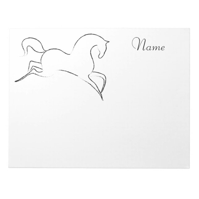 Wild Horse Thunder_Cove Notepad (Front)