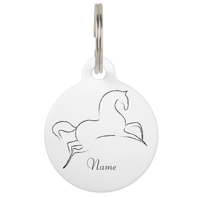 Wild Horse Thunder_Cove Pet Tag (Front)