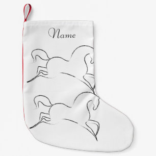 Wild Horse Thunder_Cove Small Christmas Stocking
