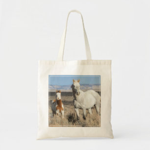 Wild Horses at Home in the Sandwash Basin Tote Bag