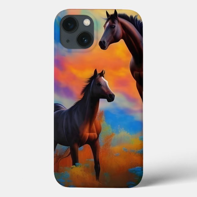 Wild Horses  Case-Mate iPhone Case (Back)