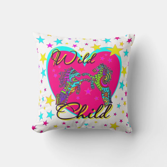 Wild Horses Cushion (Front)