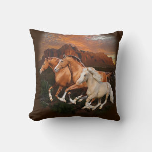 Wild Horses Cushion