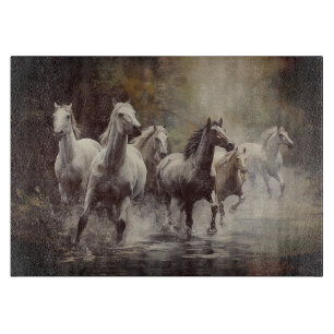 Wild Horses Cutting Board