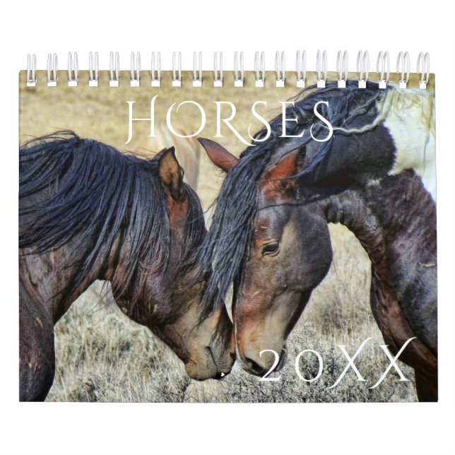 WILD HORSES, DIY YEAR CALENDAR (Cover)