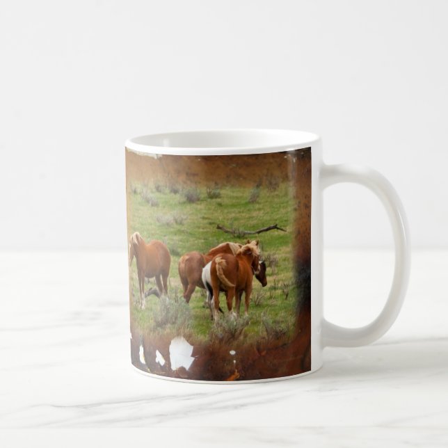 Wild Horses - Freedom quote Mug (Right)